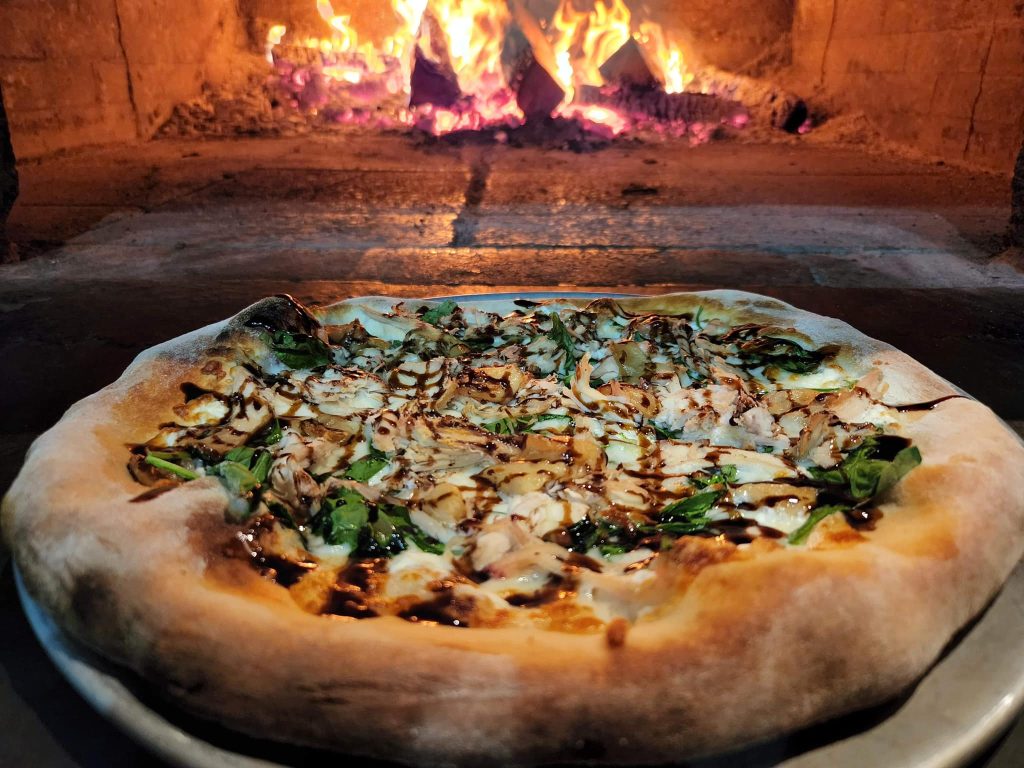 wood fired pizza