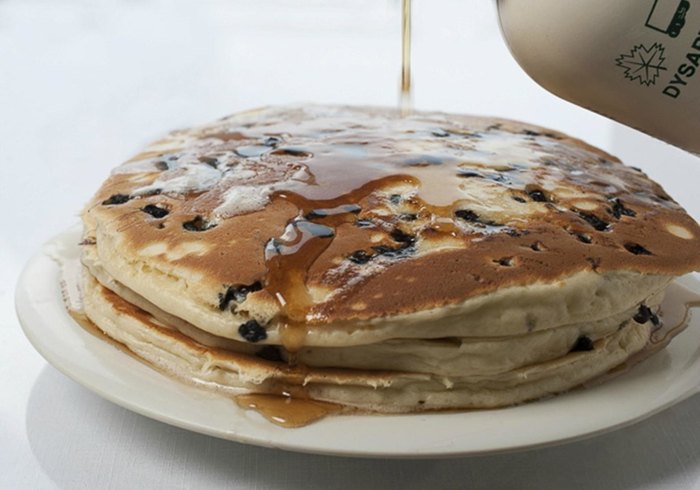 blueberry pancakes