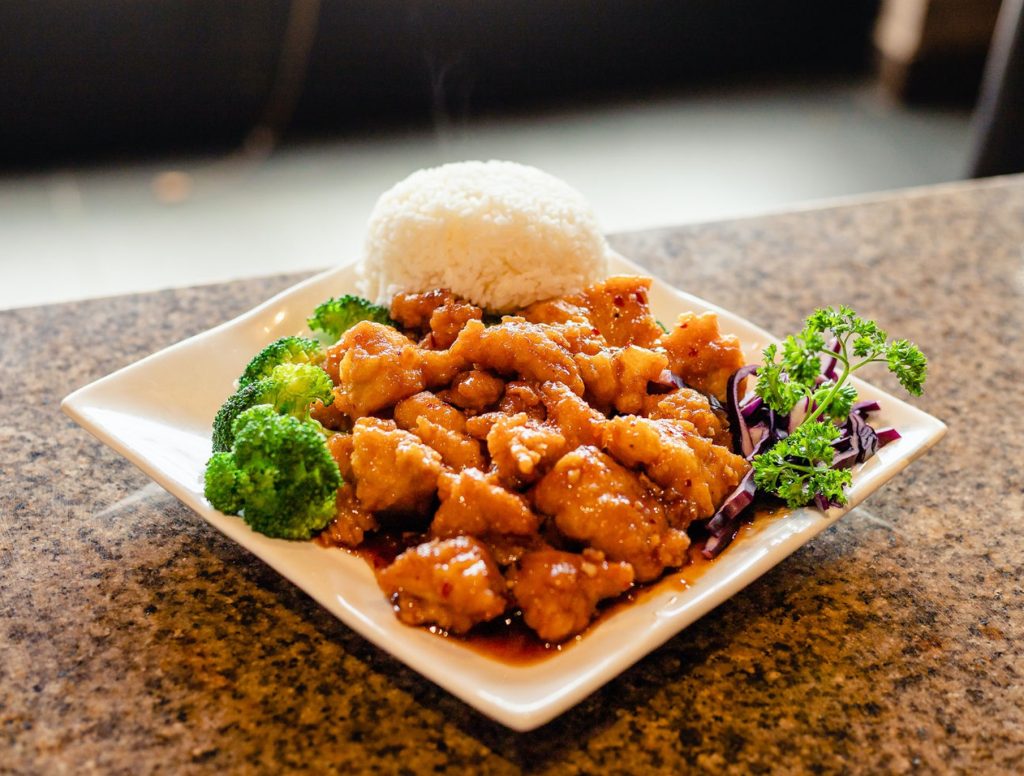 orange chicken dish